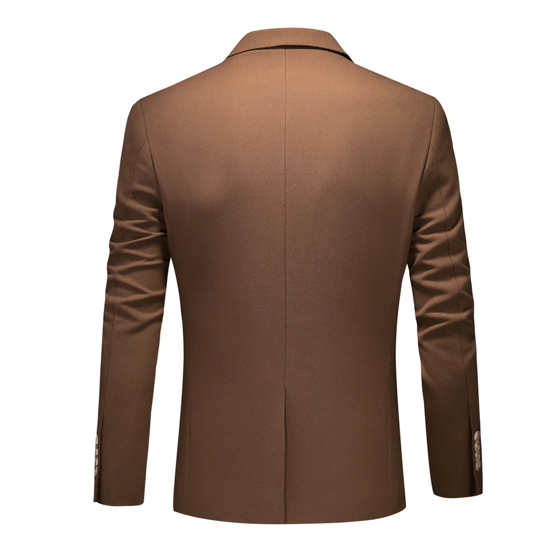 High-quality new men's fashionable, stylish and versatile casual suit, fitted suit, solid color single Western jacket top