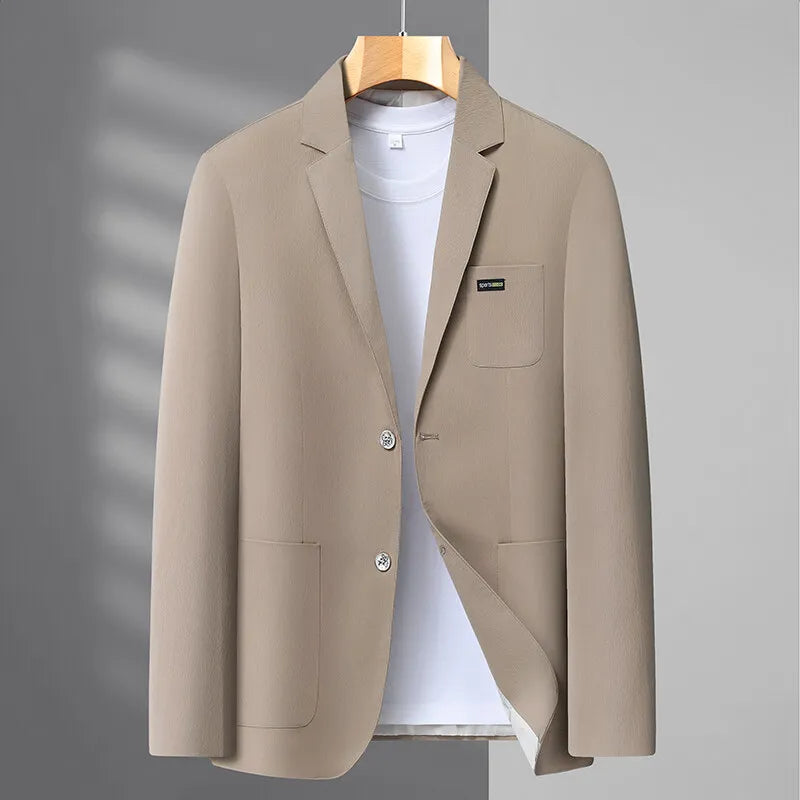 Summer new sunscreen suit men's handsome trend light and breathable business casual fashion sunscreen clothes