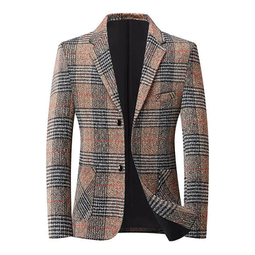 Middle-aged business, fashionable, handsome, versatile, trendy, casual, single Western jacket, men's suit, dad's outfit