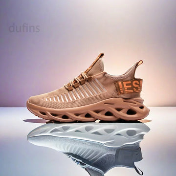 New men's casual sports running shoes comfortable breathable fitness running Plus size sneakers Fashion mesh summer walk 2025