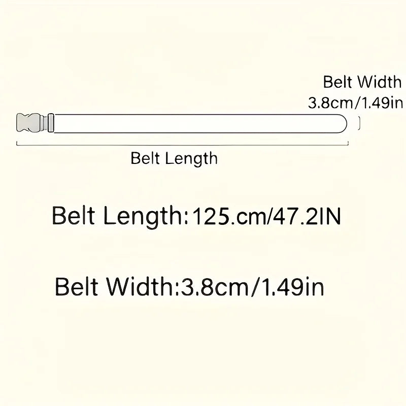 3pcs Men's Belt, Fashionable Casual Sports Belt, Neutral Outdoor Training Breathable Belt, Essential For Fitness Enthusiasts