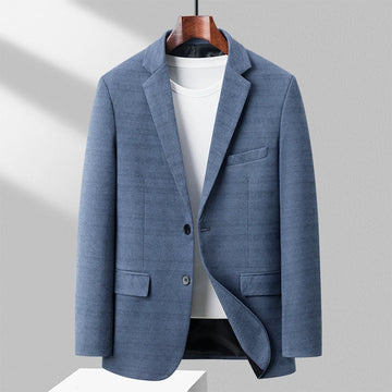 High quality Versatile Light Luxury Matte Smooth Fabric Suit Jacket for Young And Middle-Aged Men Autumn New Arrival