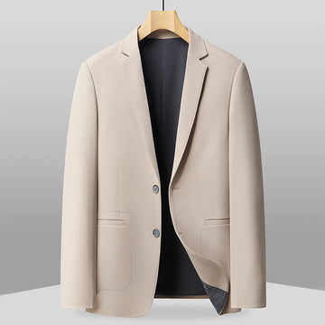 New high-end business casual suit jackets for young and middle-aged men in spring, autumn and winter, single-piece woolen suit j