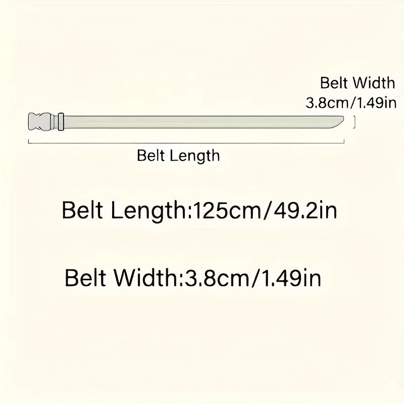 2pcs New Men's Sports Belt Plastic Buckle Nylon Multifunctional Leisure Canvas Waistband Multipurpose Outdoor Belt For Men Women