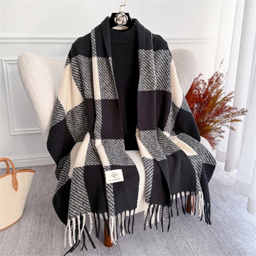 60*180cm New Fashion Imitation Cashmere Scarf Warm Winter for Women Wraps Shawls Neckerchief Pashmina Foulard Blanket Designer