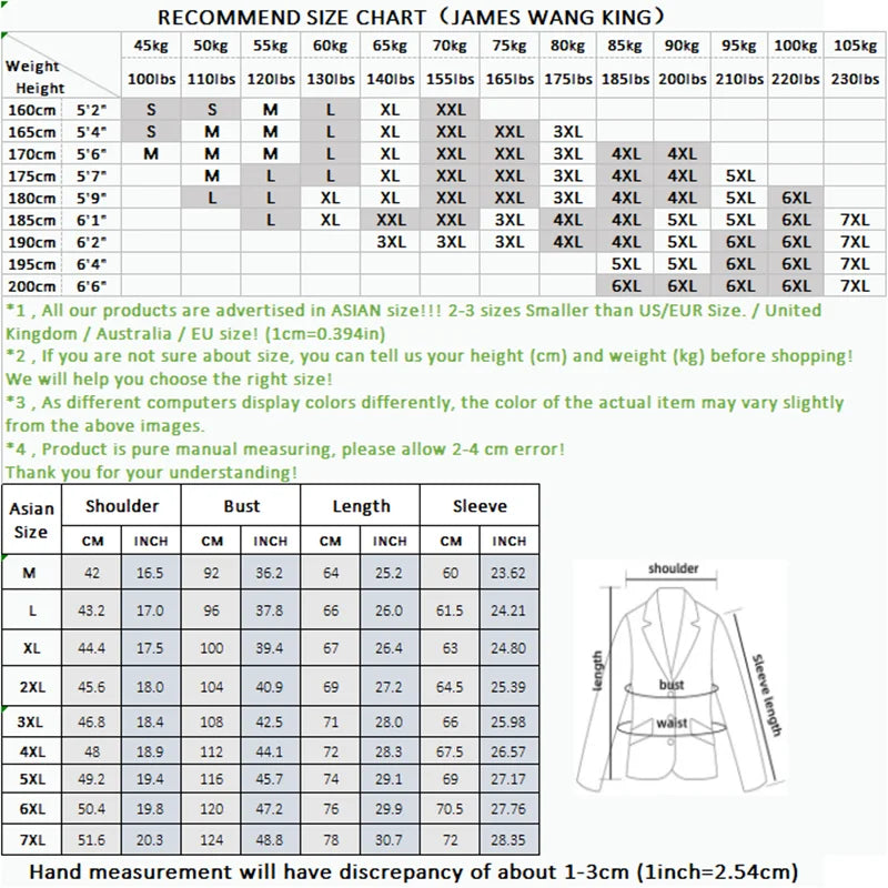 2025 Slim Fit Two-Piece Suit Set S-7XL High-Quality Stylish Korean Solid Color Suit with Trousers for Men