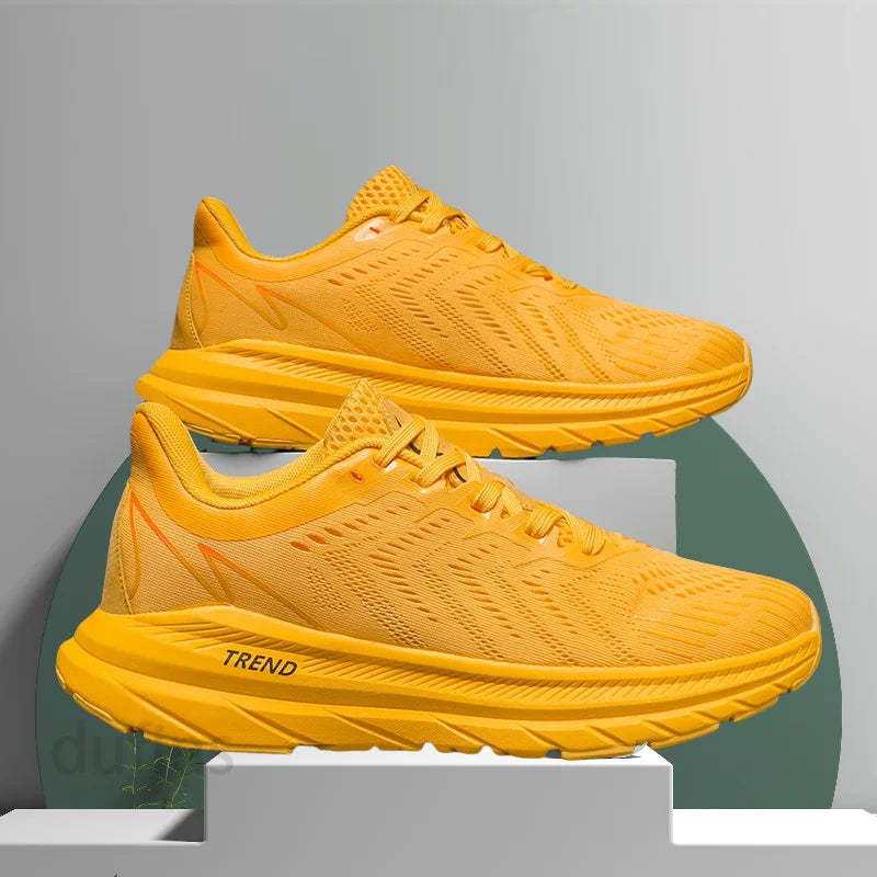 2025 Men's Sneakers shoes Fashion Casual Summer Mesh Breathable Sports Running Tennis Elastic Ladies Comfortable Male Shoes