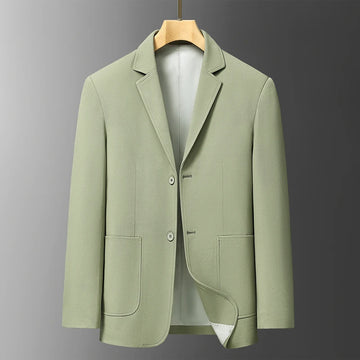 High-quality men's fashionable, stylish, versatile, trendy, casual and business solid-color new spring and autumn suits