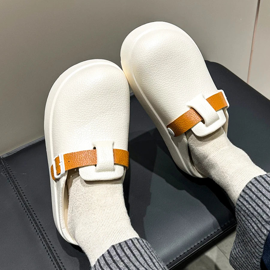 Summer Women's Slippers Soft Thick Sole Homeshoes Fashion Anti-slip Wear-resistant Outdoor Leisure Student