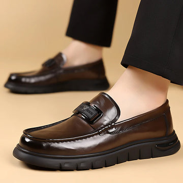 Hot Sale Classic Men's Shoes Wedding Stylish Men Casual Footwear Leather All-match Loafers Man High Quality Male Dress Shoe