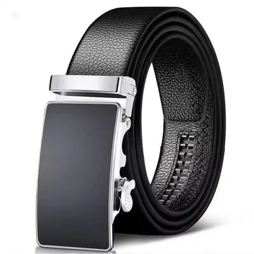 Fashion Business Men's Belt Genuine Luxury Brand Belt Alloy Buckle Belt High-Quality PU Leather Soft Belt With Cargo Pants Jeans