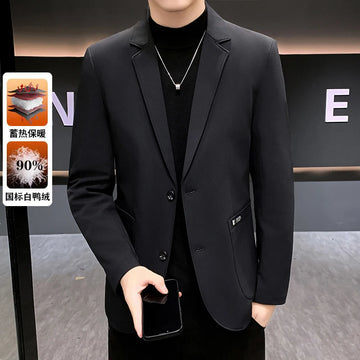 High-quality and stylish 90-down down suit for men's autumn and winter, Korean-style versatile men's jacket