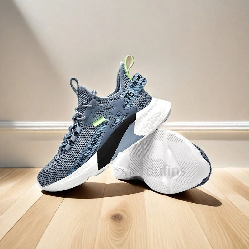 Men's new shoes sneakers light casual fashion running elastic leisure outdoor mesh summer sports tennis man walking 2025 size