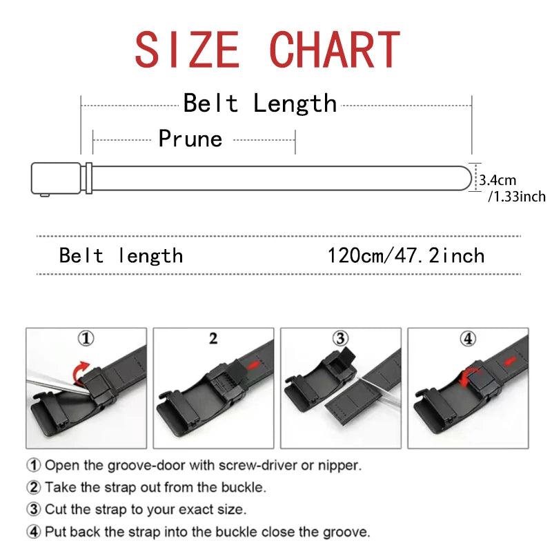 DINISITON Men's Nylon Woven Tactical Belt Canvas Belts Automatic Buckle Strap Fashion Training Belt