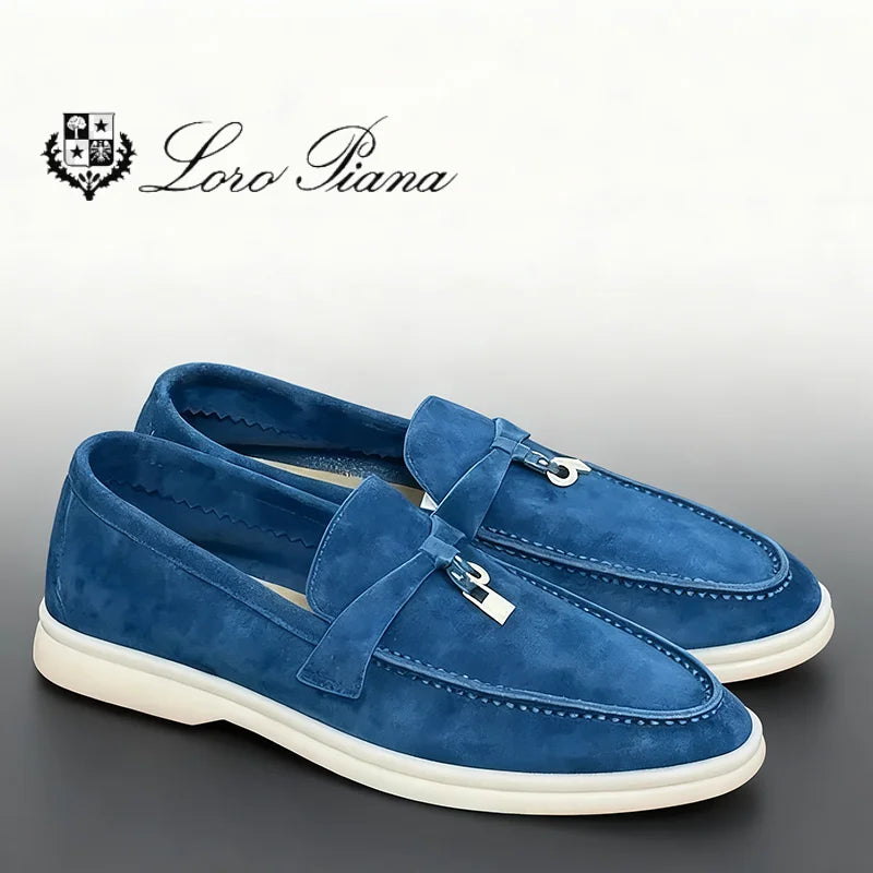 2026 New Loafers Men Women Vintage Casual Shoes Soft Sole Slip On Lazy Fashion Comfortable LP-