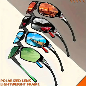 2025 Unisex UV400 Driving Sun Glasses For Men Polarized Stylish Sunglasses Male Goggle Eyewears