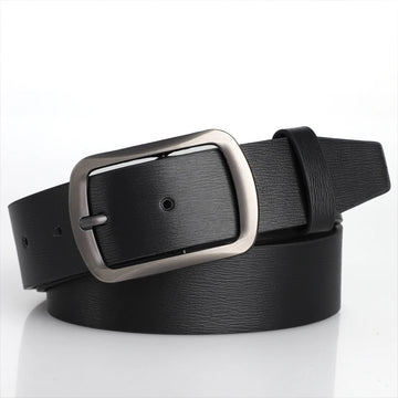 New Fashion Men's Metal Pin Buckle Belt Leisure Business Accessory Designer Belts For Jeans Waist Strap Plus Size，For Ideal Gift