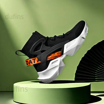 Men's casual shoes fashion breathable high top sports outdoor running tennis summer walking travel mesh breathable 2025 new