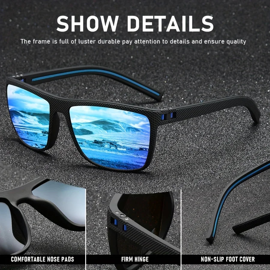 Sunglasses Men Polarized Women UV400 Sun Glasses Fishing Goggles Outdoor Sport Eyewear