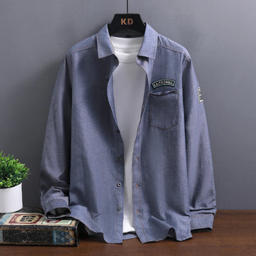 High-quality, fashionable and stylish long-sleeved shirts are stylish, casual and exquisite, decorated with comfortable fabric