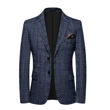 2025 Men's Slim Fit Business Casual Blazer High Quality Fashion All-in-One Banquet Korean Style Handsome Trend for All Seasons