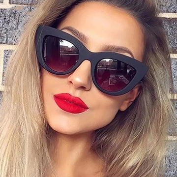 New retro Cat Eye Trendy Sweet Cool Women's Sunglasses Ins Style Vacation Party Daily fashion Glasses